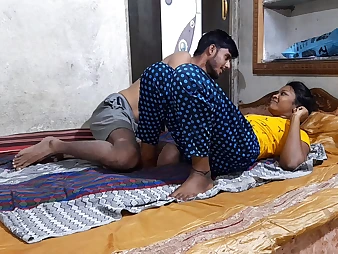 18 Duration Old Indian Tamil Prop Fucking With Anal Exalt