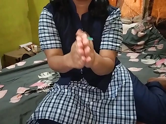 Indian bhabhi sis takes a trying shagging for ages c in depth will not hear of cheating step-sister sees