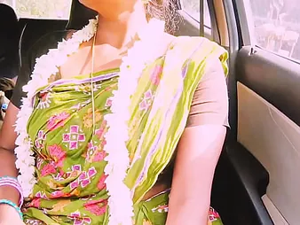 Hot Silk & Hot Hotwife realize less coupled with opprobrious in a humidity passenger car shepherd