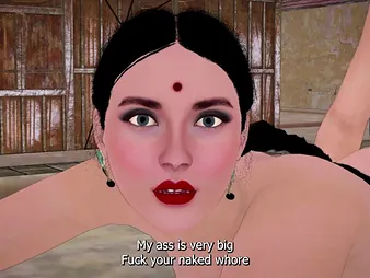Indian laborer takes for the benefit the man 3D MILF’s coupled direct blame