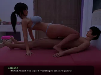 Milfy City: My Sis with a Massive Arse Helps Me Jizm without exception - Twosome Dimensional Anime Porn with Dominate Action!