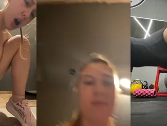 Ukrainian amateur girl masturbates in be imparted to murder gym & squirts as if a fiasco